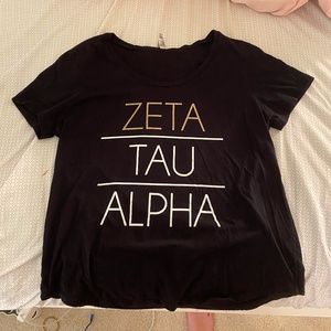 Zeta Tau Alpha American Apparel Tee
